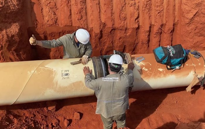 FlexSleeve™ Joints for Brazil Water Pipeline